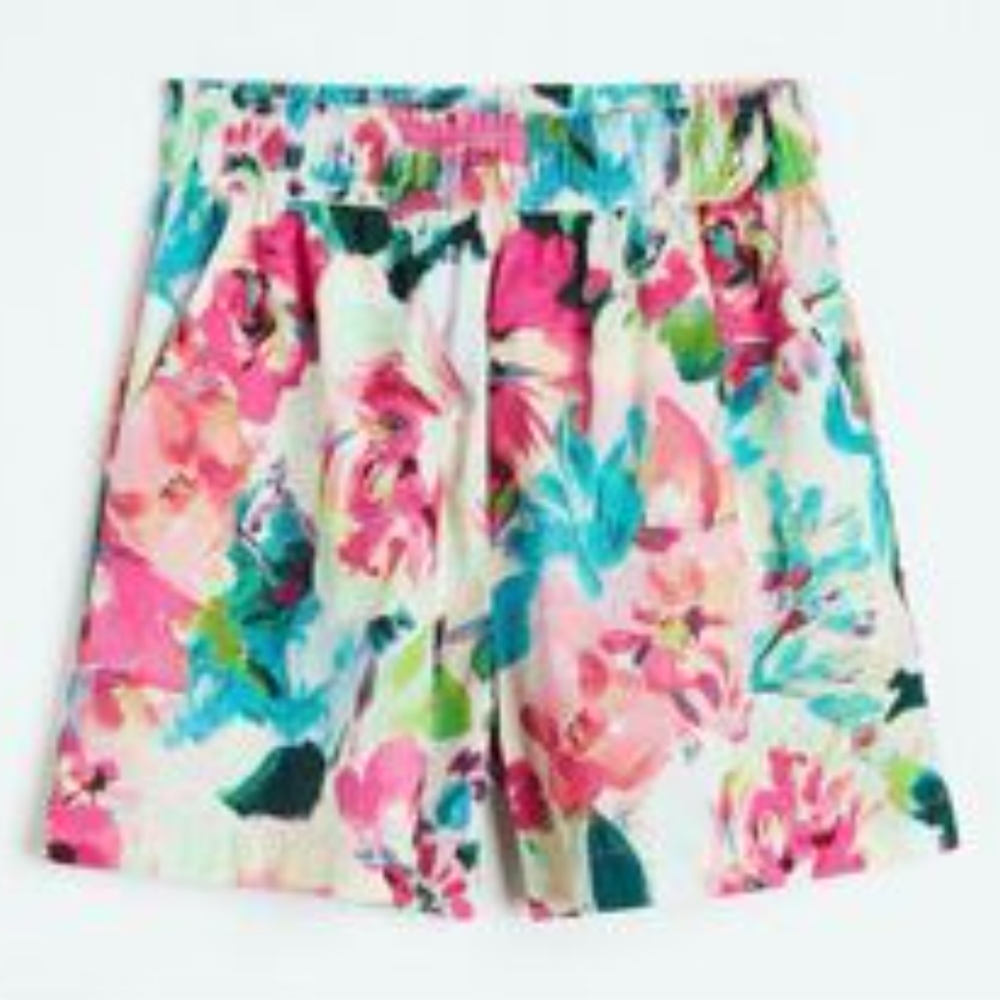 H&M Pull On Floral Women's Shorts